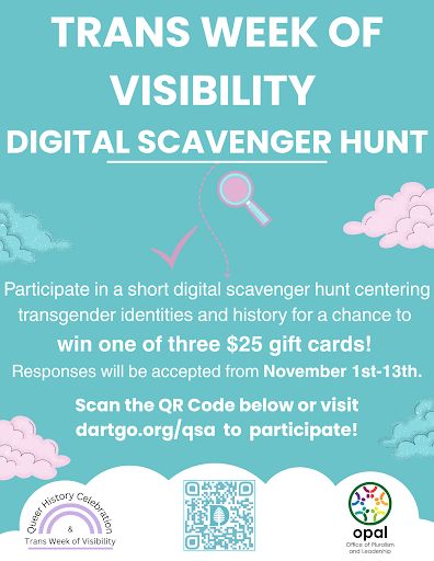 Digital Scavenger Hunt Flyer for TWOV