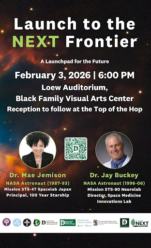 Mae Jemison and Jay Buckey chat and discussion on February 3rd