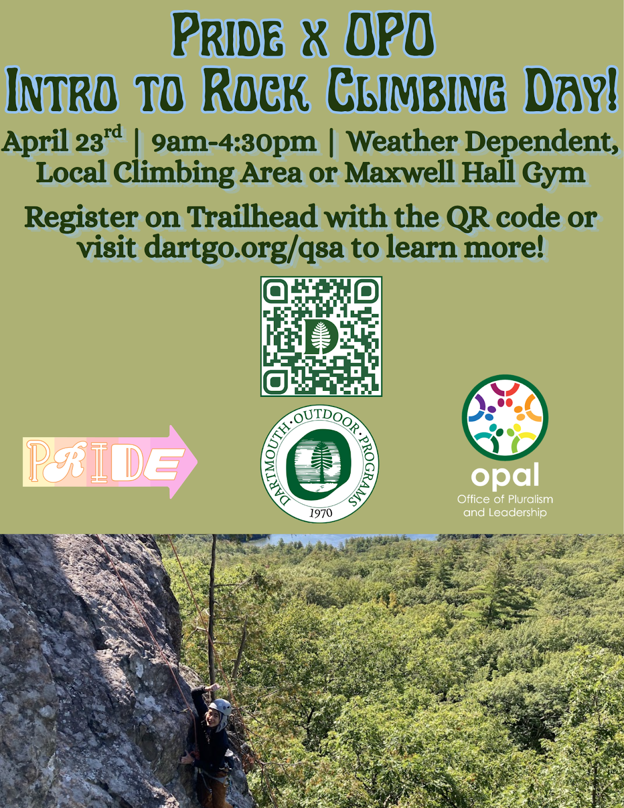 Pride and Outdoor Programming Office 